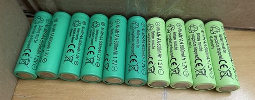 Rechargeable batteries 2v - aa,