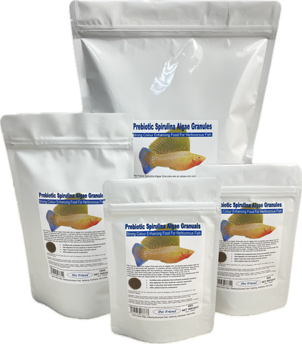 Spirulina algae granules - spirulina,