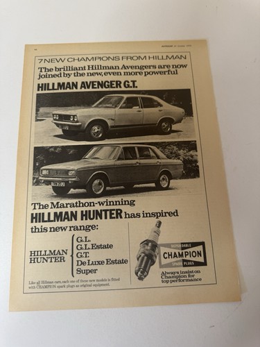 Original vintage hillman - vintage,