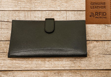 Women's Black Genuine Leather