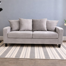 Grey 2-Seater Sofa –
