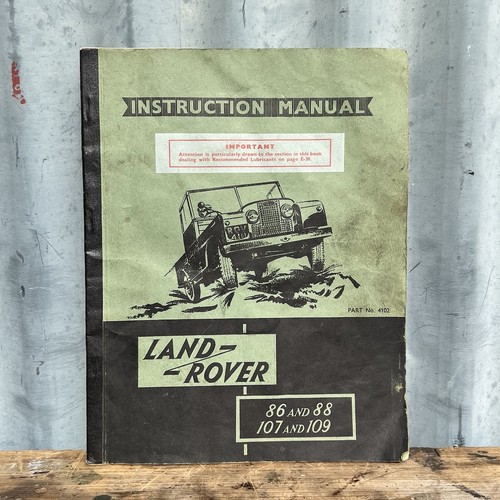 Vintage land rover series - vintage, 1