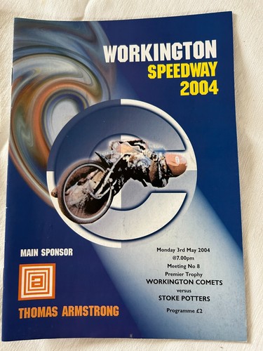 Speedway programme - ,