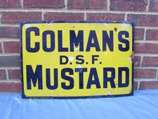Early Genuine Colmans D.S.F