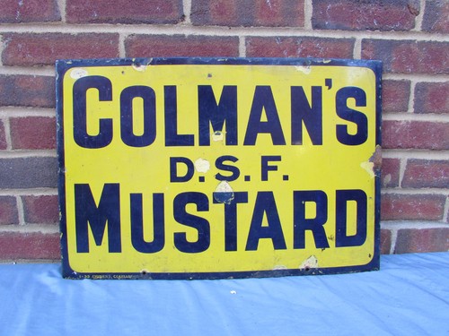 Early genuine colmans f - genuine,