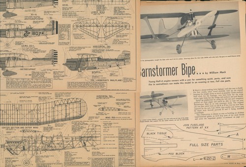 1954 model airplane - 1954,