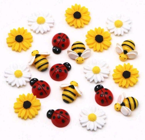 10x bee ladybug daisy - bee,