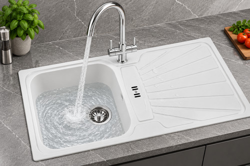 Liquida cmp5wh bowl white - bowl,