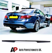 Mercedes E Class Coupe W207 C207 Rear Gloss Black Boot Spoiler Lip Wing 09- 17