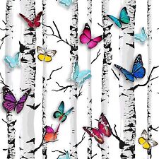 MURIVA EMPEROR'S GARDEN BUTTERFLY WALLPAPER (102529) BIRCH TREE BUTTERFLIES