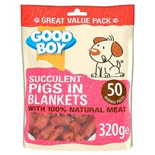 Good Boy Pigs In Blanket Dog Treats 320g