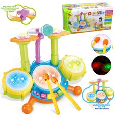 Kids Drum Kit Toy for 1-2 Year