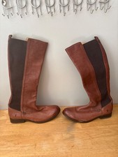 FRYE Molly Gore Brown Tall