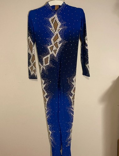 Blue rhythmic gymnastics - rhythmic,