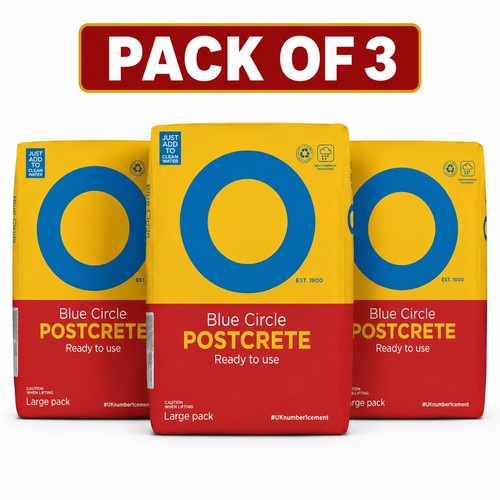 Blue circle postcrete 20kg - blue,