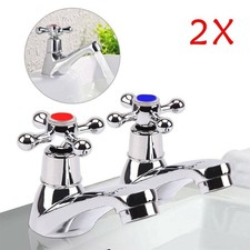 2Pcs Twin Basin Sink Cold and