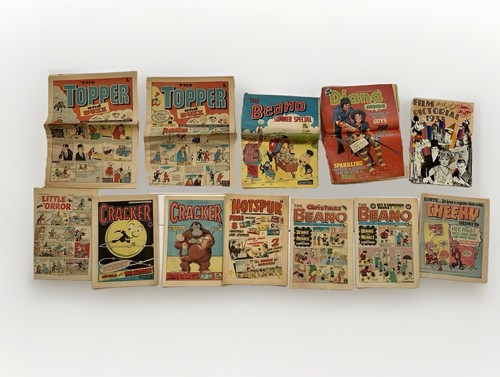 Vintage comic book - vintage, annuals