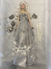 Gene Marshall 1995 Mel Odom Doll #2149 in Custom Silver Gown & Accessories Rare