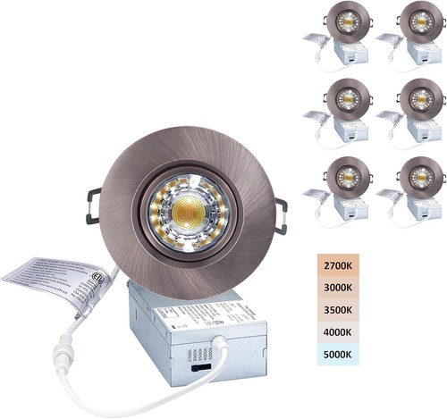 Canless recessed gimbal - recessed,