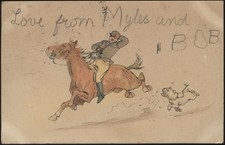 GB. Used Tuck's Postcard