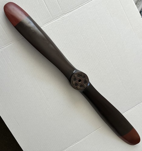 Vtg wood airplane propeller - wood,