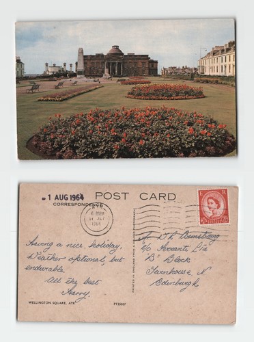 Postcard wellington square - postcard,