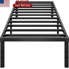 Metal Bed Frame W/ Storage