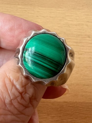 Vintage malachite gypsy - malachite,