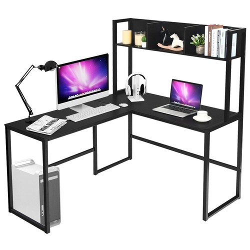 Shaped laptop desk - desk, open
