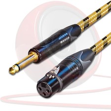 Female XLR to Jack Cable. Long