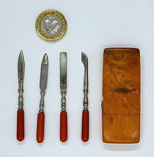 Vintage Travel Manicure Set -