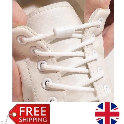 Tie elastic shoe laces - no,