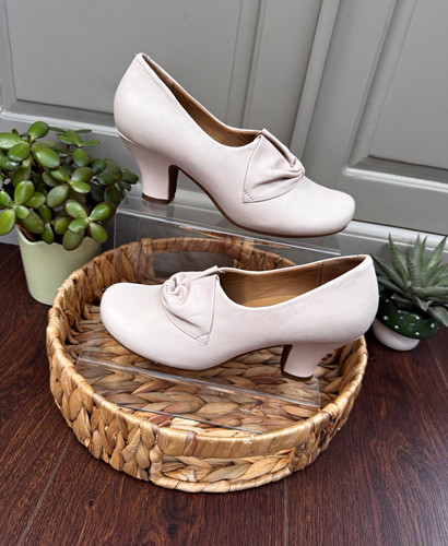 Hotter donna cream - donna, leather