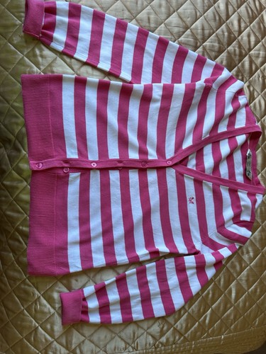 Crew pink and white striped - pink,