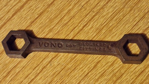 Vintage vono bedstead fittings - vono,