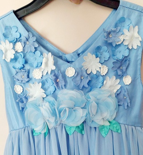 Monsoon light blue flowy - monsoon,