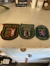German  Police Patches