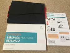 CITROEN BERLINGO VAN & MULTISPACE (2015 - 2018) BASIC HANDBOOK - OWNERS MANUAL.