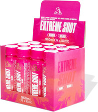 Extreme Tanning Shots (12 X 80Ml), Tanning Drink with Collagen, Beta Carotene an