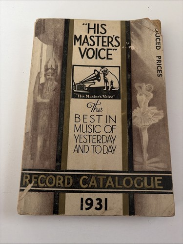 His masters voice record - masters,
