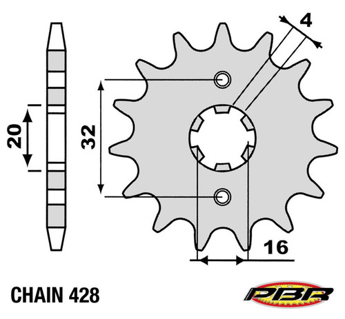 Sprocket tooth step 428 for - sprocket,