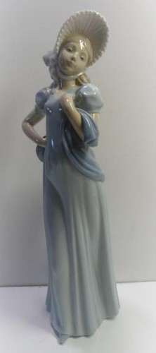 1980 lladro nao - lladro, "lady