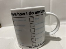 Ceramic Breakfast Mug Big Coffee Cereal Cup Boxed