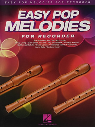 Easy pop melodies - pop, recorder