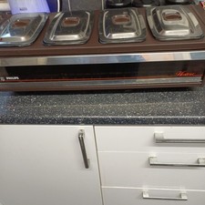 Vintage Philips Hostess Side Server - H0392 Food warmer - Working order 