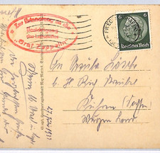 GRAF ZEPPELIN Cachet 1933