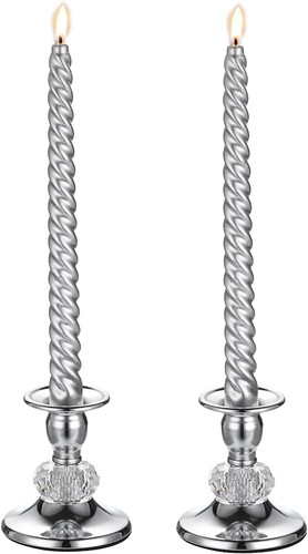 Taper candle holder set 2 - candle,