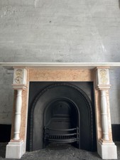 Marble Fire Surround for Cast
