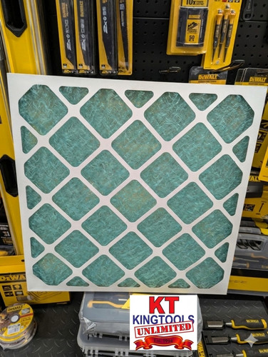 Spray booth filter - filter, card