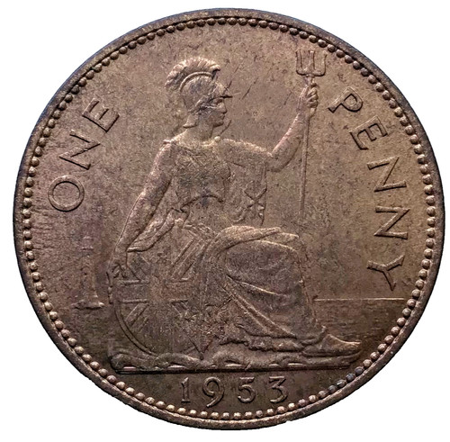1953 elizabeth 2nd one - elizabeth, ii